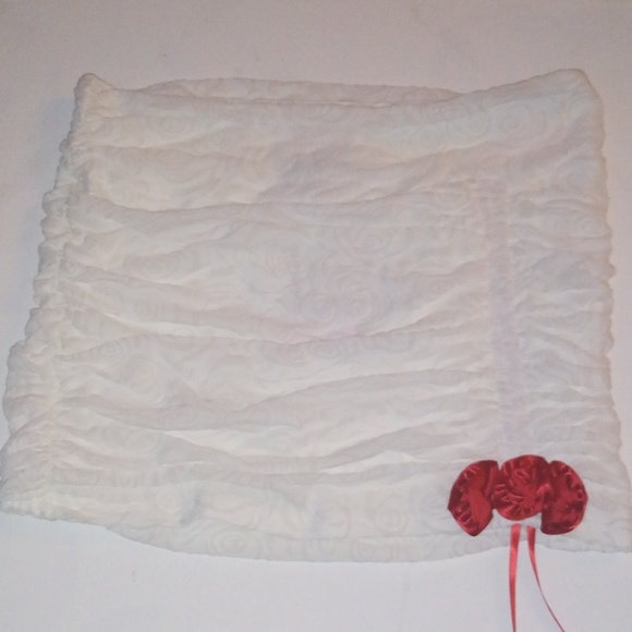 Sugar Thrillz White Ruffled Lace Skirt - Picture 1 of 8